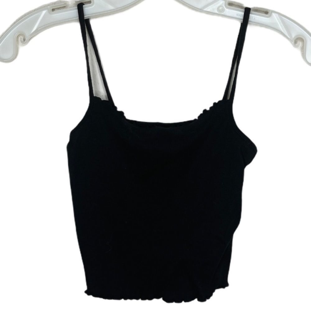 Divided Camisole Top Black